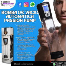 PASSION PUMP BOMBA DE PRESIÓN PENE GRUESO LARGO FUERTE 931568025